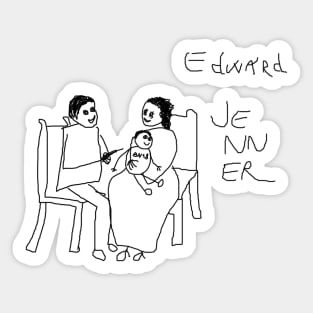 Edward Jenner by BN18 Sticker